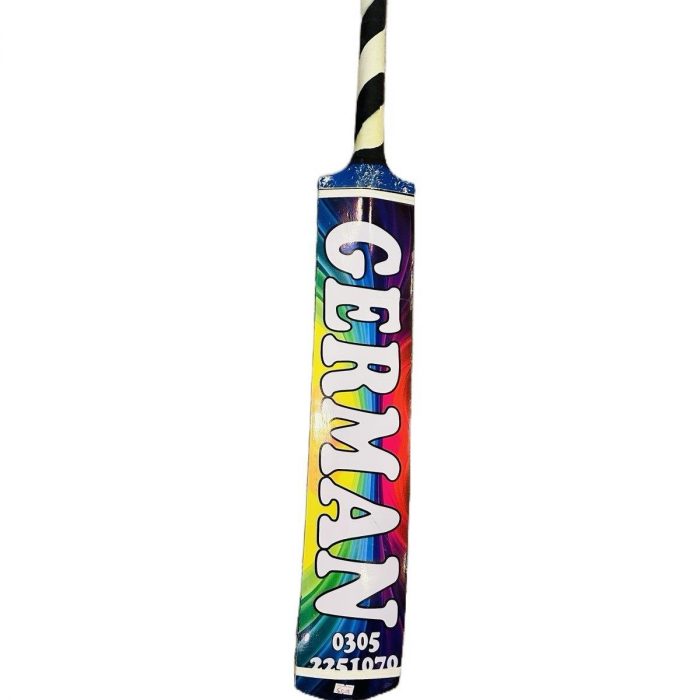 German sports cricket bat coconut wood multi addition