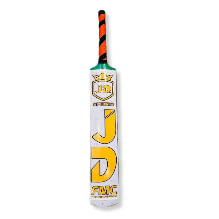 JD sports coconut wood tape ball cricket bat FMC addition 2024