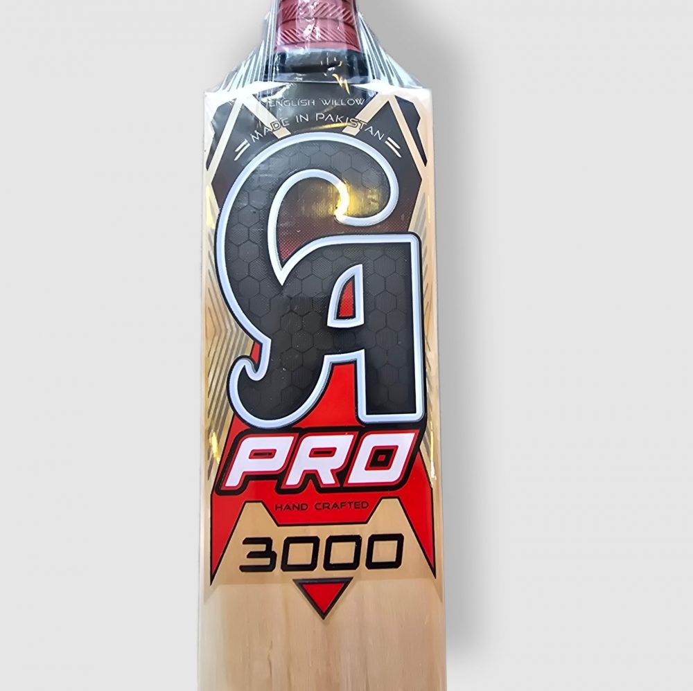 CA pro 3000 cricket bat English willow hand crafted 8 sight grains weight 2.7 high quality grade player addition - Image 3