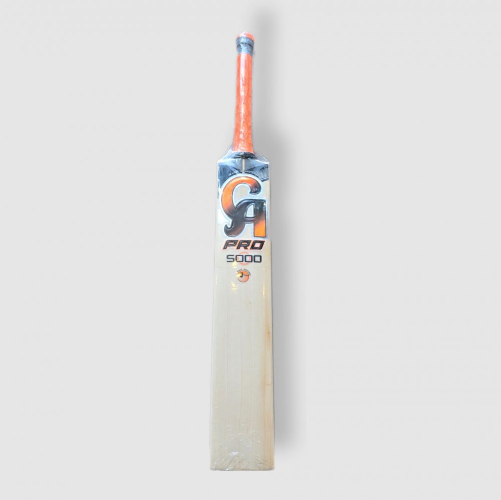 CA pro 5000 cricket bat English willow hand crafted 5 sight grains weight 2.6 high quality grade 1