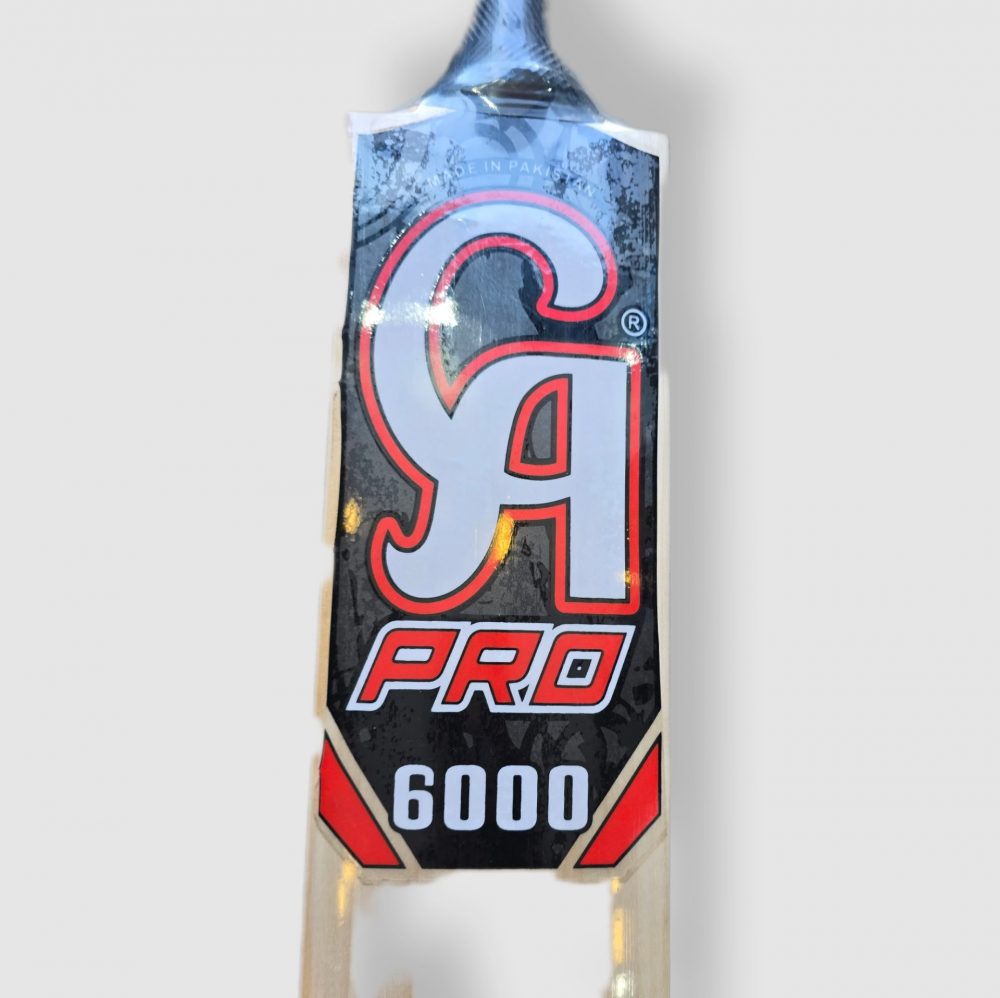CA pro 6000 cricket bat English willow hand crafted 8 sight grains weight 2.7
players addition - Image 4