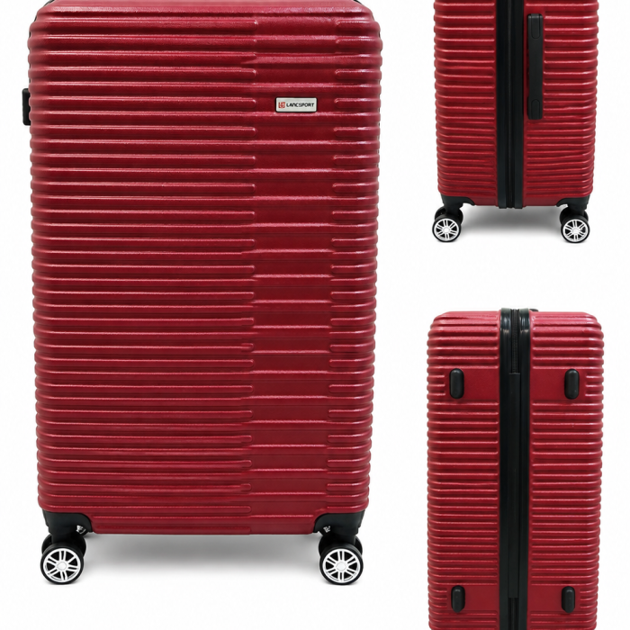 lancsports sports 32 inche XL high-quality spinner wheels hard shell suitcase