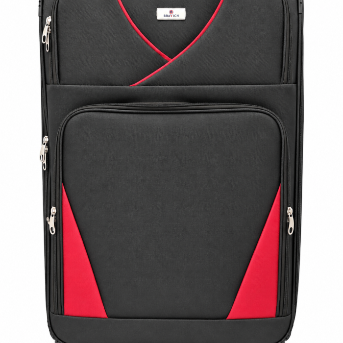 bravich 32 inche XL high-quality spinner wheels soft shell suitcase